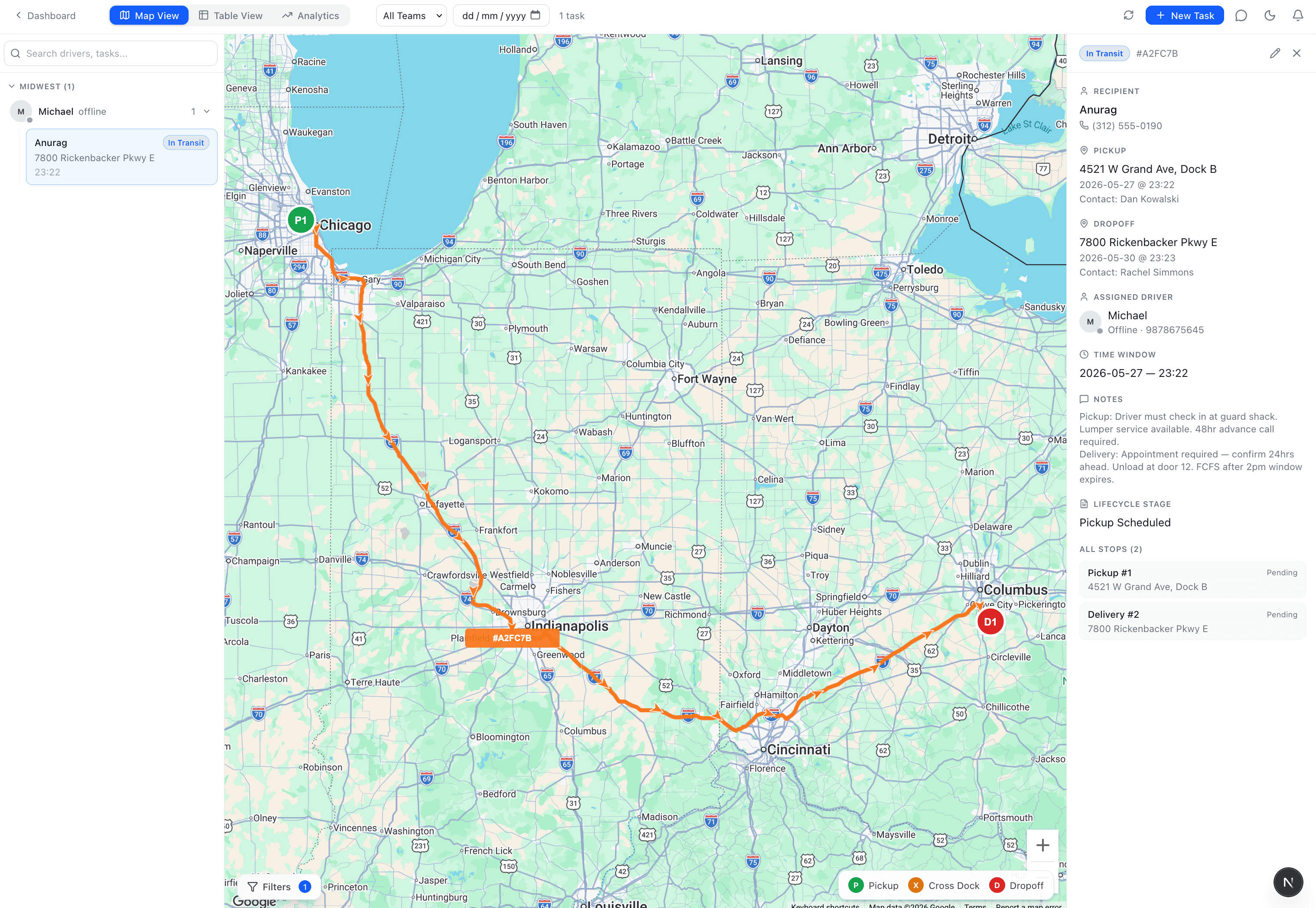 Last Mile Delivery screenshot